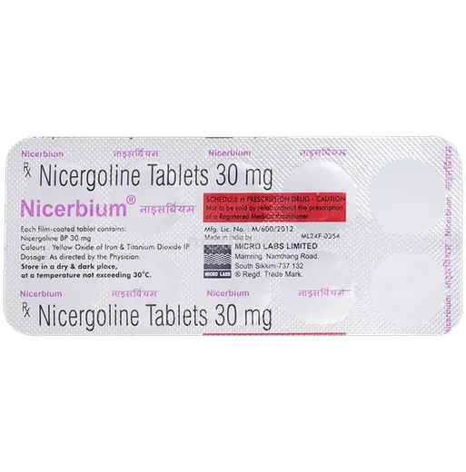 nicerbium tablet 10's